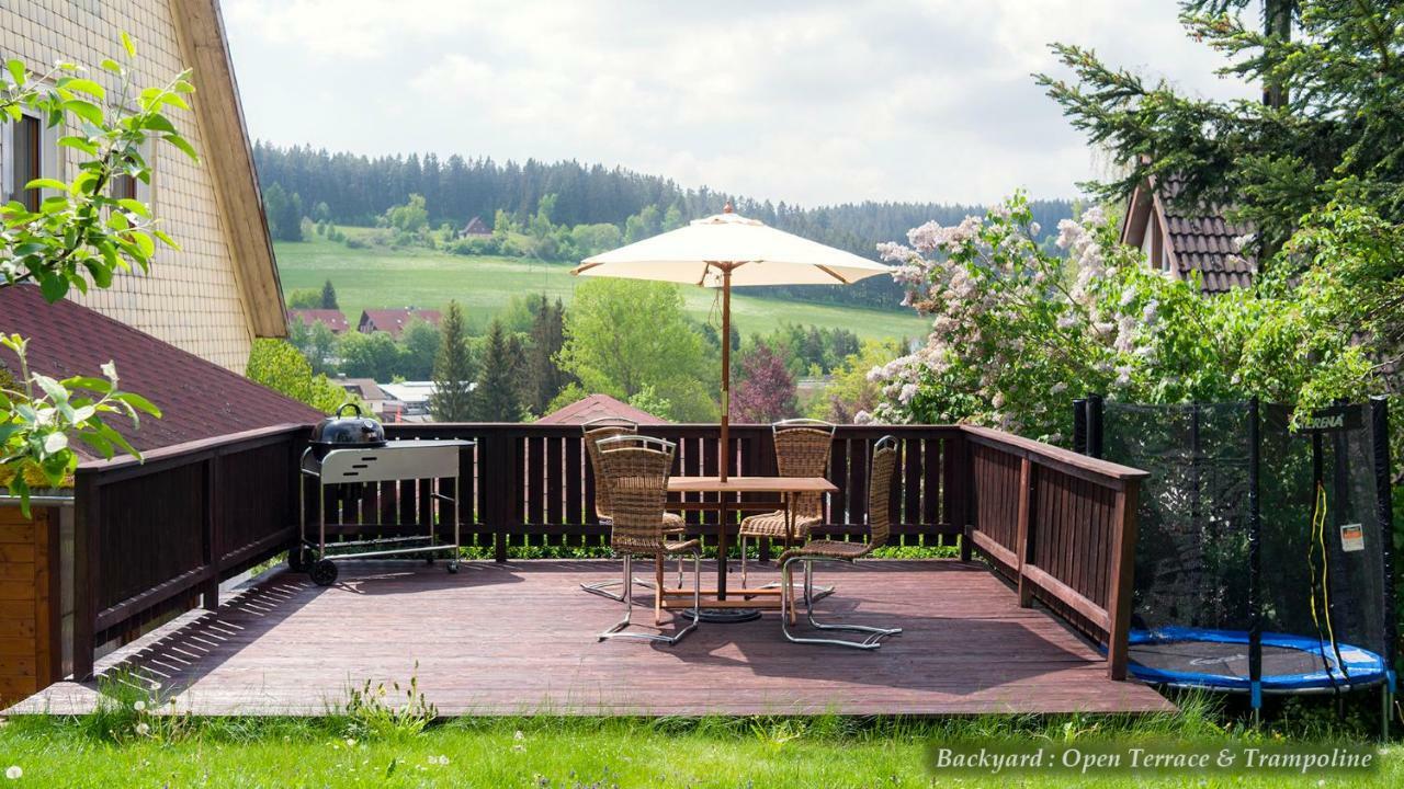 Entire House In Schwarzwald With Mountain View, Private Gym,Sauna And Garden Villa Unterkirnach Екстериор снимка
